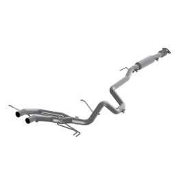 2.5 Inch Cat Back Exhaust System Dual Exit For 13-18 Hyundai Veloster Turbo Aluminized Steel MBRP