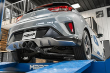 Load image into Gallery viewer, 2019-2021 Hyundai Veloster Armor Lite Aluminized Steel 3 Inch Cat Back Dual Split Center Rear Exit Exhaust Sytem MBRP