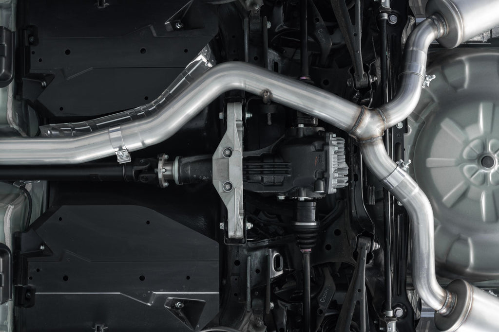 Armor Pro Subaru 3 Inch Cat Back Exhaust System Dual Split Rear-Quad Carbon Fiber Tips For 11-21 Subaru Impreza WRX MBRP