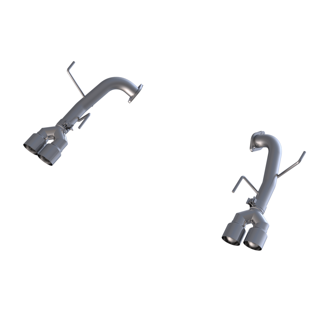 Armor Pro Subaru 2.5 Inch Axle Back Dual Split Rear-Quad Tips For 11-21 Subaru Impreza WRX MBRP