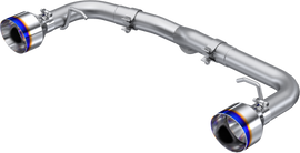 22-Up Subaru BRZ and 22-Up Toyota GR86 2.4L T304 Stainless Steel 2.5 Inch Axle-Back Dual Split Rear with Burnt End Tips MBRP