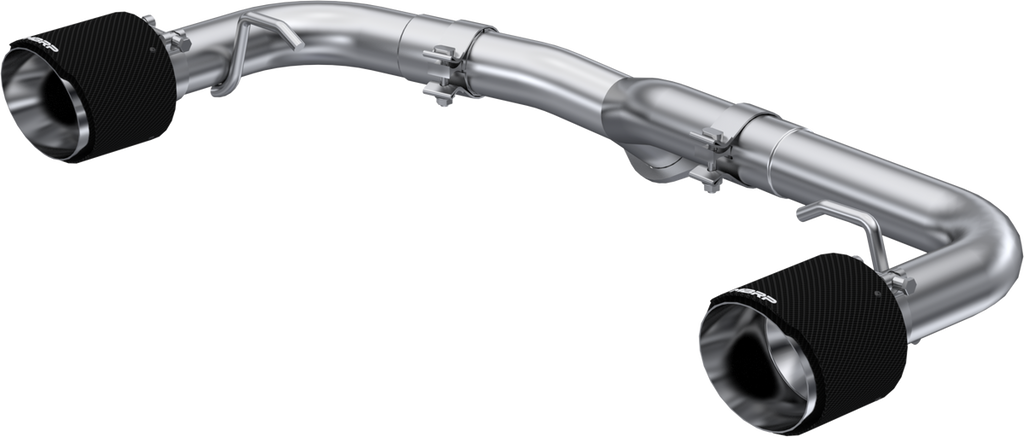 22-Up Subaru BRZ /Toyota GR86 2.4L T304 Stainless Steel 2.5 Inch Axle-Back Dual Split Rear with Carbon Fiber Tips MBRP