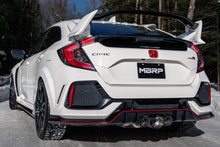 Load image into Gallery viewer, 2017-2021 Honda Civic Type R 2.0L T304 Stainless Steel 3 Inch Cat-Back Triple Rear Outlet Burnt End Tips MBRP