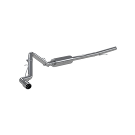 3 Inch Cat Back Exhaust System Single Side Aluminized Steel For 19-Up Silverado/Sierra 1500 4.3L, 5.3L, 2022 Silverado LTD/Sierra Limited 5.3L MBRP