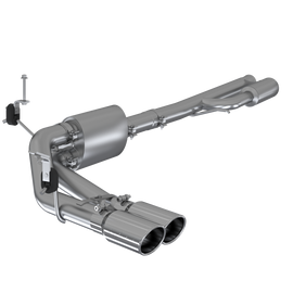 3 Inch Cat Back Exhaust System Pre-Axle Dual Side Exit T304 Stainless Steel For 19-Up Silverado/Sierra 1500 4.3L, 5.3L, 2022 Silverado LTD/ Sierra Limited 5.3L MBRP