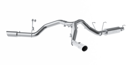 4 Inch Cat Back Exhaust System For 14-Up RAM 2500 6.4L Dual Split Side Exit T409 Stainless Steel MBRP