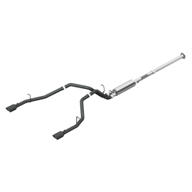 Cat Back Exhaust System Dual Split Rear Black Coated For 19-Up RAM Hemi 1500 5.7L Crew/Quad Cab MBRP