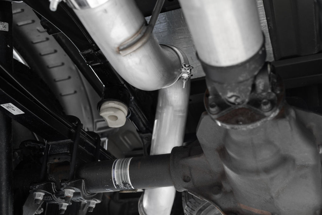21-Up Ford F-150 4 Inch Cat Back Single Side Race Version Black Coated- Aluminized Steel Exhaust System MBRP