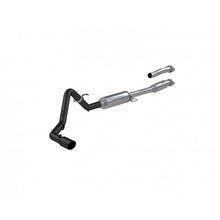 Load image into Gallery viewer, 21-Up Ford F-150 Black Coated Aluminized Steel 3 Inch Cat-Back Single Side Exhaust System MBRP