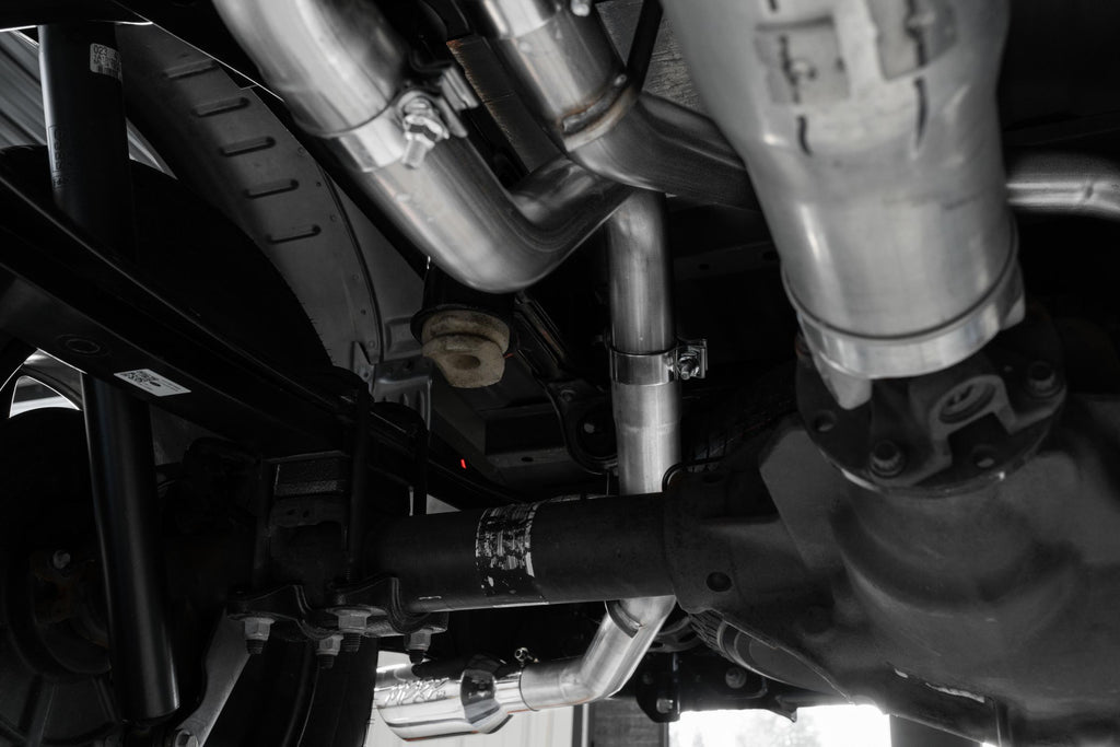 21-Up Ford F-150 Aluminized Steel 3 Inch Cat-Back 2.5 Inch Dual Split Side Exhaust System MBRP