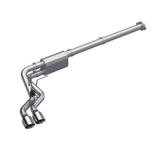 Load image into Gallery viewer, 3 inch Cat-Back 2.5 inch Dual Pre-Axle (Race Profile) 21-Up F-150 T304 Stainless Steel MBRP