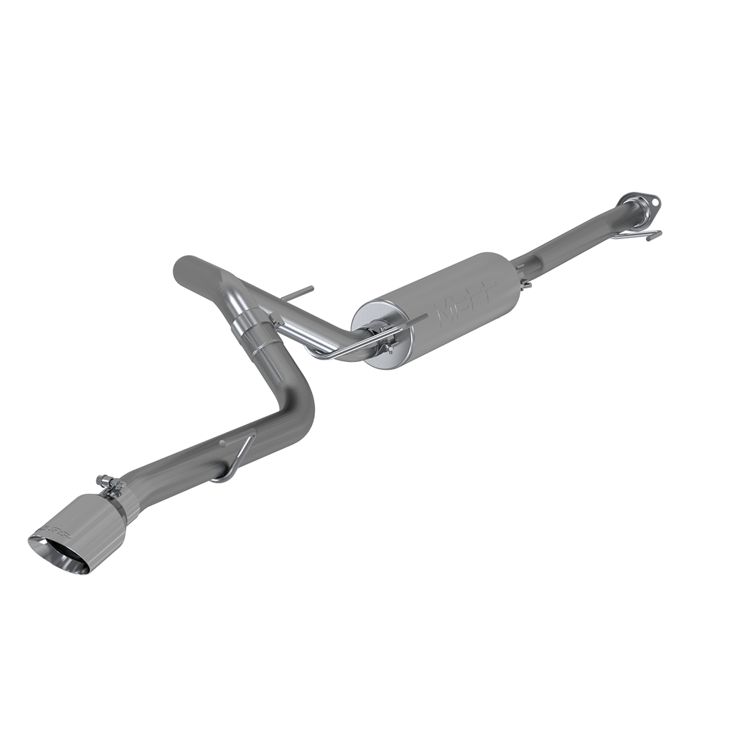 Toyota 2.5 Inch Cat Back Exhaust System For 04-24 4 Runner 11-16 Land Cruiser Prado Single Side Armor Lite MBRP
