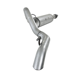 Cat Back Exhaust System Single T409 Stainless Steel For 04-06 Jeep Wrangler TJ Unlimited, 4.0L I-6 MBRP