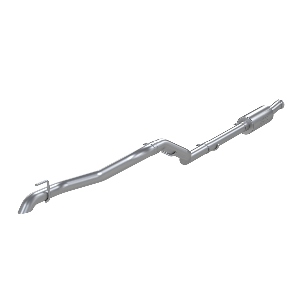 Jeep Cat Back Exhaust System Off-Road Single Rear Exit Armor Lite Series For 20-Up Jeep Gladiator 3.6L MBRP