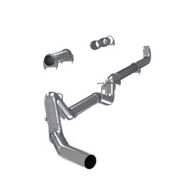 4 Inch Single Side Aluminized Steel No Muffler For 01-07 Silverado/Sierra 2500/3500 Duramax Classic Extended/Crew Cab MBRP
