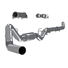Load image into Gallery viewer, 4 Inch Single Side Aluminized Steel No Muffler For 01-07 Silverado/Sierra 2500/3500 Duramax Classic Extended/Crew Cab MBRP