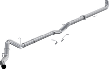 Load image into Gallery viewer, 2001-2004 Chevrolet/GMC Silverado/Sierra 2500/3500 6.6L EC/CC 4 Inch Downpipe-Back No Muffler Single Side Exit T409 Stainless Steel MBRP