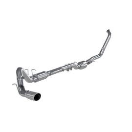 4 Inch Exhaust System Kit Turbo Back For 03-07 Ford F-350/450/550 6.0L Single Side Exit Aluminized Steel MBRP
