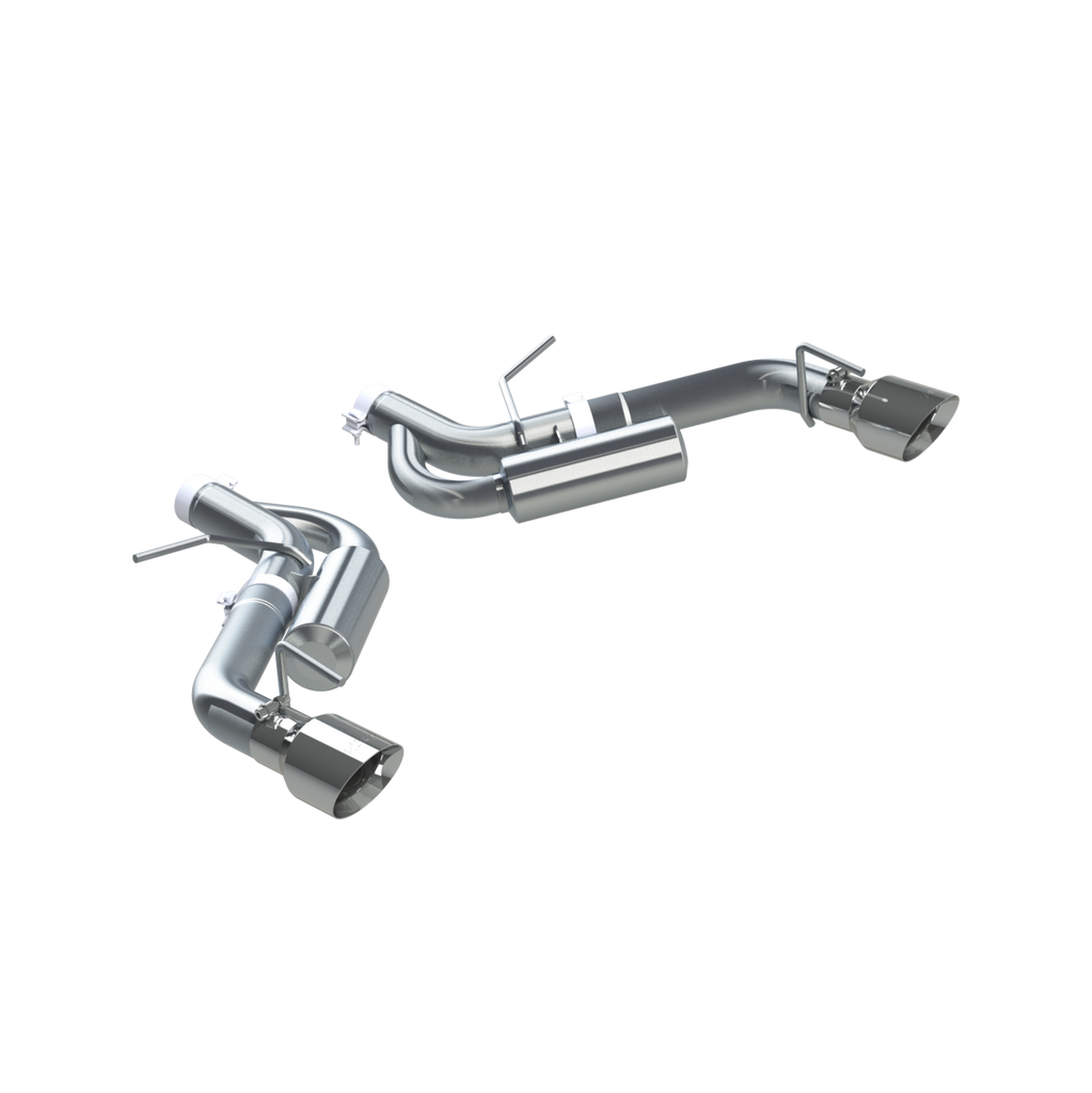 Chevrolet 3 Inch Dual Axle Back Armor Lite Series Dual Tips For 16-Up Chevrolet Camaro SS MBRP