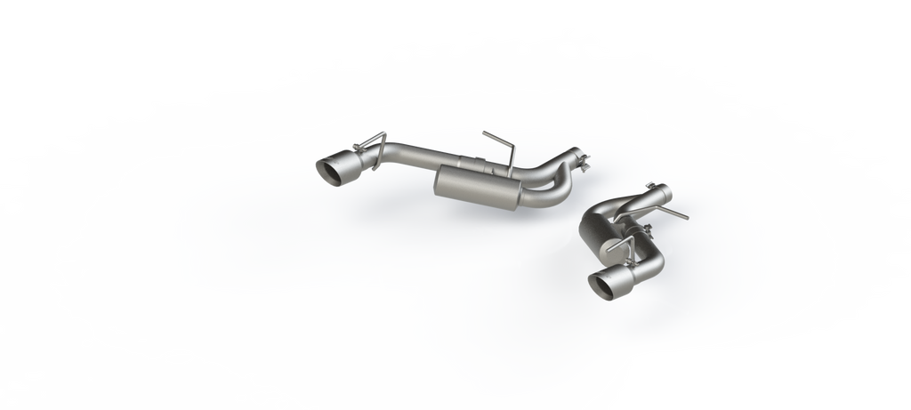 Exhaust Pipe 2.5 Inch Axle Back Non NPP Aluminized Steel For 16-Up Camaro 2.0T V6 3.6L MBRP
