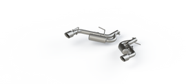Exhaust Pipe 2.5 Inch Axle Back Non NPP Aluminized Steel For 16-Up Camaro 2.0T V6 3.6L MBRP