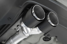 Load image into Gallery viewer, 15-23 Dodge Challenger T304 Stainless Steel 3 Inch Dual Cat Back Quad Tips with Carbon Fiber Tips (Race Version) Exhaust System MBRP