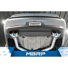 Load image into Gallery viewer, 2015-2016 Dodge Challenger T304 Stainless Steel 3 Inch Dual Rear Cat-Back Quad Tips (Race Version) Exhaust System MBRP