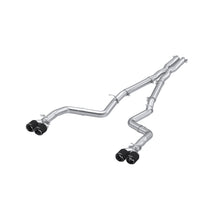 Load image into Gallery viewer, 2015-2016 Dodge Challenger T304 Stainless Steel 3 Inch Dual Rear Cat-Back Quad Tips (Race Version) Exhaust System MBRP