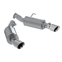 Load image into Gallery viewer, Dual Mufflers Axle Back Split Rear T304 Stainless Steel For 05-10 Ford Mustang GT 4.6L MBRP