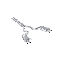 Load image into Gallery viewer, Mustang 3 Inch Cat Back Exhaust System Dual Quad Split Rear Exit For 16-20 Ford GT350/GT350R Armor Pro Series MBRP