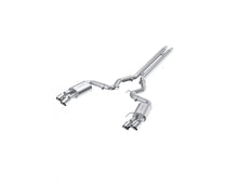 Load image into Gallery viewer, 3 Inch Cat Back Exhaust System For 18-23 Ford Mustang GT 5.0L With Quad 4 Inch Dual Wall Tips Street Version T304 Stainless Steel MBRP