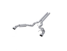 Load image into Gallery viewer, 3 Inch Cat Back Exhaust System Dual Split Rear For 15-17 Ford Mustang GT 5.0 Coupe Only Race Version 4.5 Inch Tips Aluminized Steel MBRP