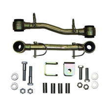 Load image into Gallery viewer, Sway Bar Extended End Links Disconnect Front Lift Height 3-4 Inch Double Black Rubber Bushings 84-01 Jeep Cherokee Skyjacker