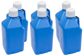 Utility Jug - 5-Gallon Blue - Case 6 - Scribner 2000B-CASE