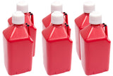 Utility Jug - 5-Gallon Red - Case 6 - Scribner 2000R-CASE