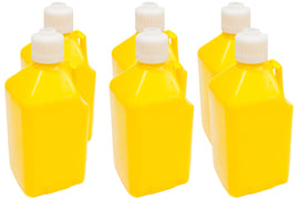 Utility Jug - 5-Gallon Yellow - Case 6 - Scribner 2000Y-CASE
