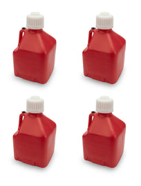 Utility Jug 3 Gallon - Red - Case 4 - Scribner 2020R-CASE