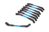 GM LS Spark Plug Wire Set 45-Degree - Blue - scott performance wire CH-LS-S-4