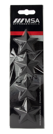 MSA STAR LOGO - BLACK (4PK) - MSA WHEELS