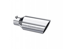 Load image into Gallery viewer, Exhaust Tail Pipe Tip 7 Inch O.D. Rolled End 4 Inch Inlet 18 Inch Length T304 Stainless Steel MBRP