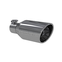 Load image into Gallery viewer, Exhaust Tip 4 1/2 Inch O.D. Single Wall Angle Rolled End 2.5 Inch Inlet 11 Inch Length T304 Stainless Steel MBRP