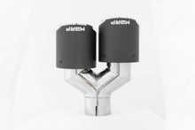 Load image into Gallery viewer, Carbon Fiber Tip 2.5 Inch ID Dual 4 Inch OD Out 9.50 Inch Length Dual Wall MBRP