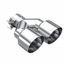 Load image into Gallery viewer, T304 Stainless Steel Tip  2.5 Inch ID Dual 4 Inch OD Out 9.55 Inch Length Single Wall MBRP