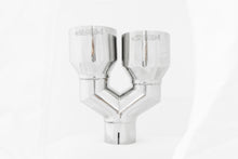 Load image into Gallery viewer, T304 Stainless Steel Tip  2.5 Inch ID Dual 4 Inch OD Out 9.55 Inch Length Single Wall MBRP