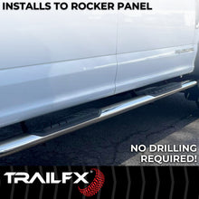 Load image into Gallery viewer, T83_A1002S_4 INCH OVAL BENT STEP BAR_EXTENDED_B2C_7.jpg