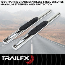 Load image into Gallery viewer, T83_A1535S_4 INCH OVAL STRAIGHT STEP BAR_STANDARD_B2C_2.jpg