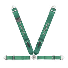 Load image into Gallery viewer, TAKATA Harness Race 4 Pt Snap- In 3in Shldr 2in Lap Grn