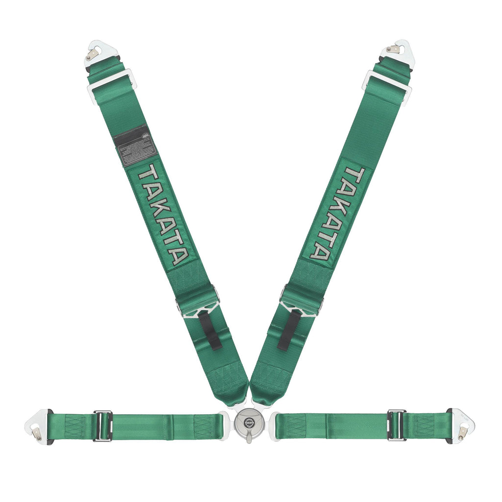Harness Race 4 Pt Snap- In 3in Shldr 2in Lap Grn - TAKATA TR 71000-H2-29