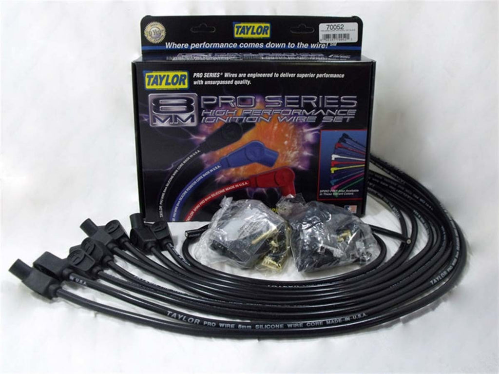 8mm Black Pro Wire 135 - Taylor Cable 70052