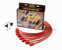 Load image into Gallery viewer, SBC 8MM Pro Race Wires- Red - Taylor Cable 76230